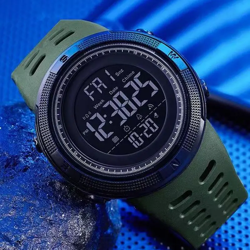 Military Men Sports Wristwatch Multifunction Men's Digital Watches Waterproof Clock Student Electronic Watch for man