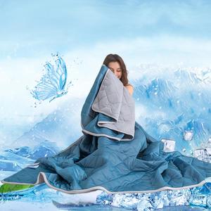Double Sided Cooling Blanket, Soft Lightweight Breathable Blanket, Comfortable Skin-friendly Blanket for Home Bedroom, Throw Blanket, Soft Fluffy Blanket