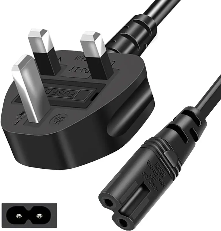 5M Fastronics Power Cable for Magcubic HY300/300 Pro/320/350/BEAST PRO Longer Power Cable C7 to Mains UK for Ceiling Mounting 1