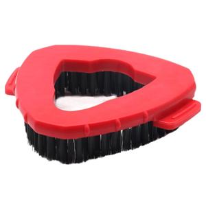 Scrub Brush Compatible with O Cedar Spin Mop, Triangle Shaped Floor Scrubber Mop Replacement Head Base, Floor Scrub Brush Head for Kitchen, Deck and Bathroom, Spin Mop Heads, Household Cleaning Supplies