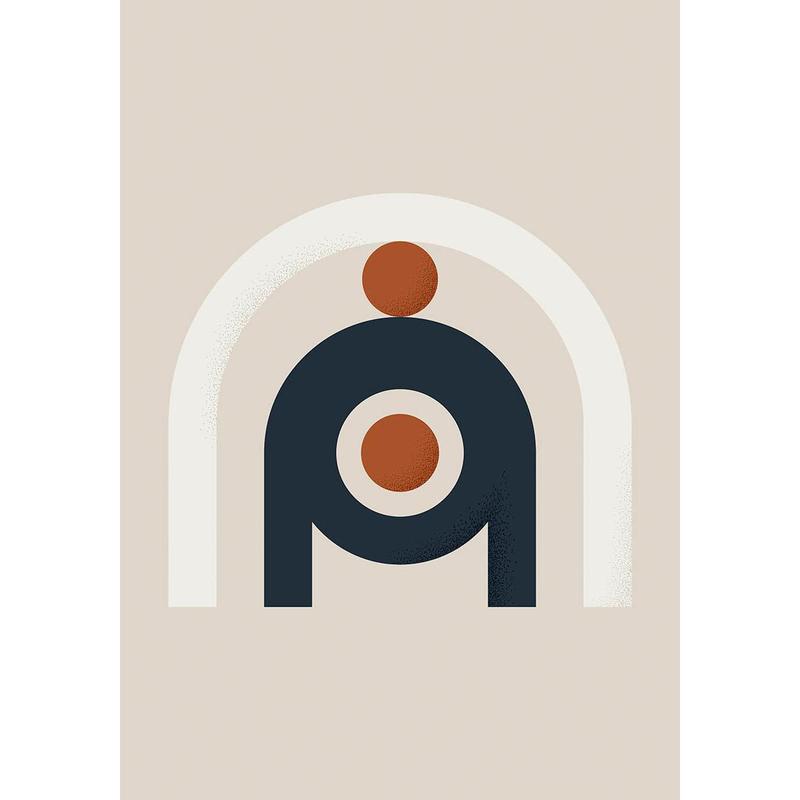 Abstract Shapes No2 Poster - Modern Wall Art Decor 0