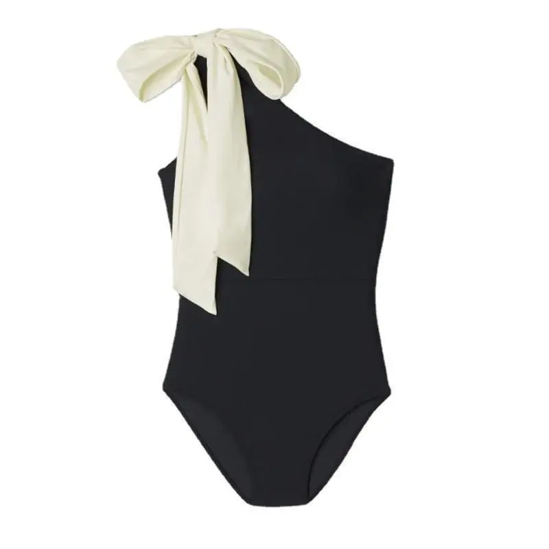 Summer Black Sexy One Piece Swimsuits Closed Women's Swimwear Push Up Swimming Wear Body Bathing Suit Beachwear Pool Bather 2025 5