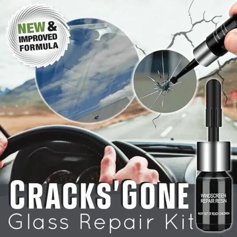Car Window Cracks Gone Glass Repair Kit DIY Car Windshield Revolutionary Glass Repair Kit windshield repair kit Dropshipping 2