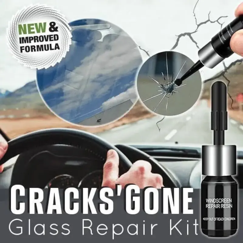 Car Window Cracks Gone Glass Repair Kit DIY Car Windshield Revolutionary Glass Repair Kit windshield repair kit Dropshipping 2