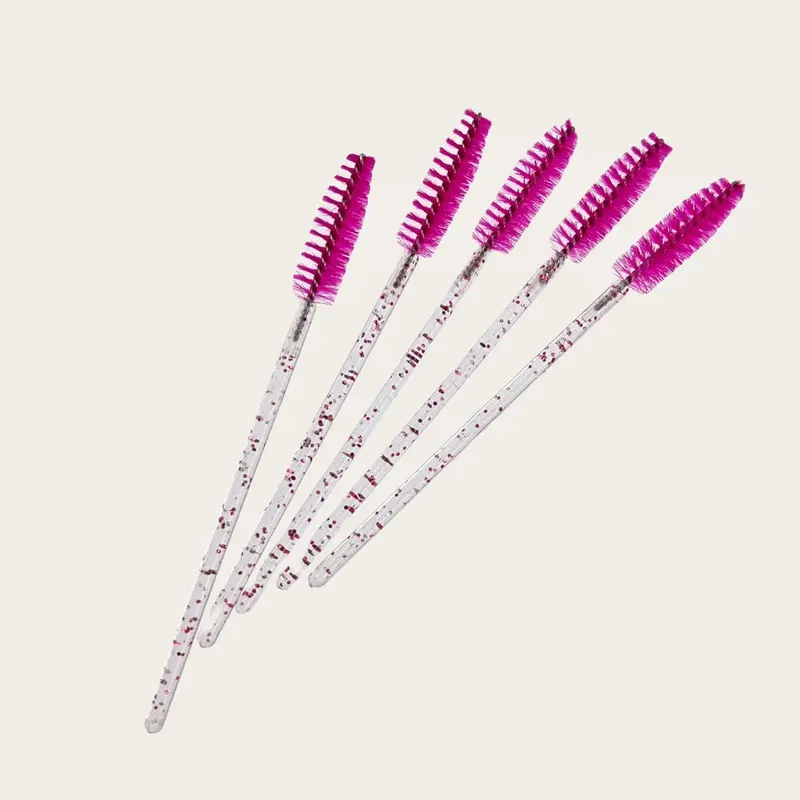 50 pcs Eyelash Mascara Brushes, Wands Applicator Eyebrow Brush Makeup Kit, Eyebrow Castor Oil Brush Makeup Tool 2