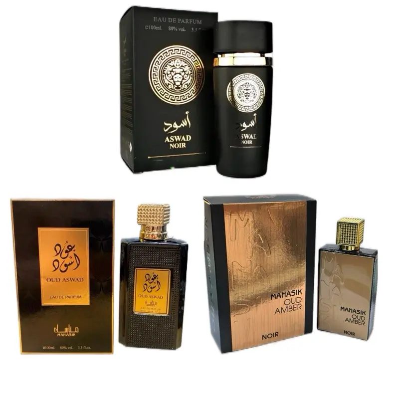 3 x Arabian OUD Men's Perfume EDP for him Gents Fragrance 100ml