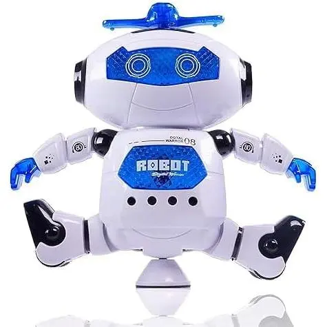Ninja's 360° Rotatable Lighting Singing and Dancing Humanoid Toy Robot 3