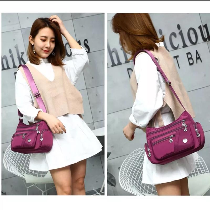 Product Introduction of Women's Multi Pocket Messenger Handbag - Holiday Shoulder Bag for Office and Travel 13