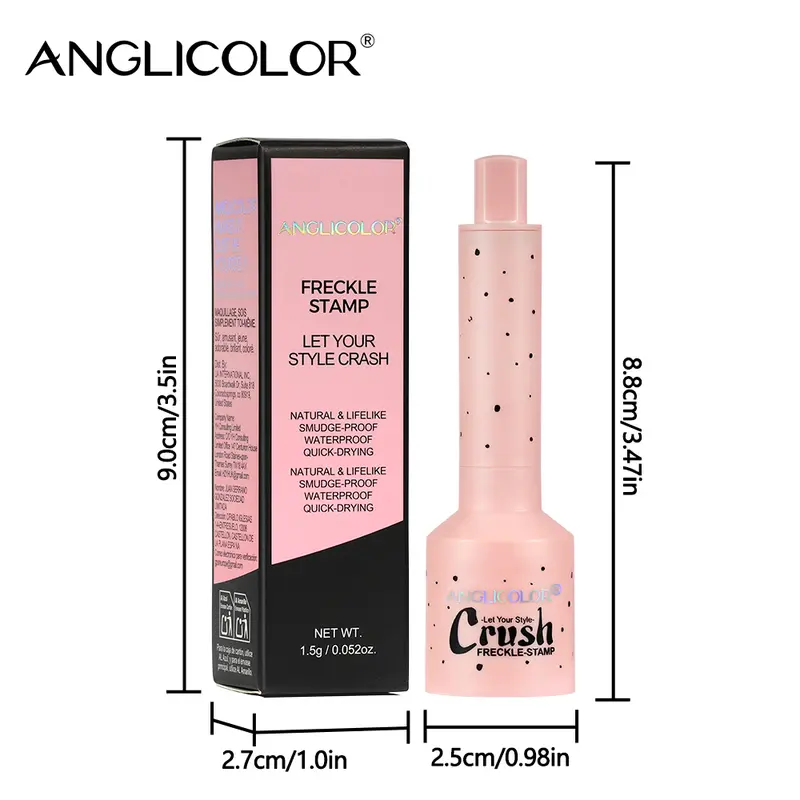 【50% off】ANGLICOLOR Faux Freckle Stamp – 5-Prong Pen for a Naturally Radiant Freckle Effect Concealer Makeup 8