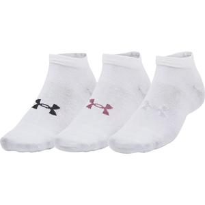 Under Armour Essentials (3 Pack) Low Socks - White
