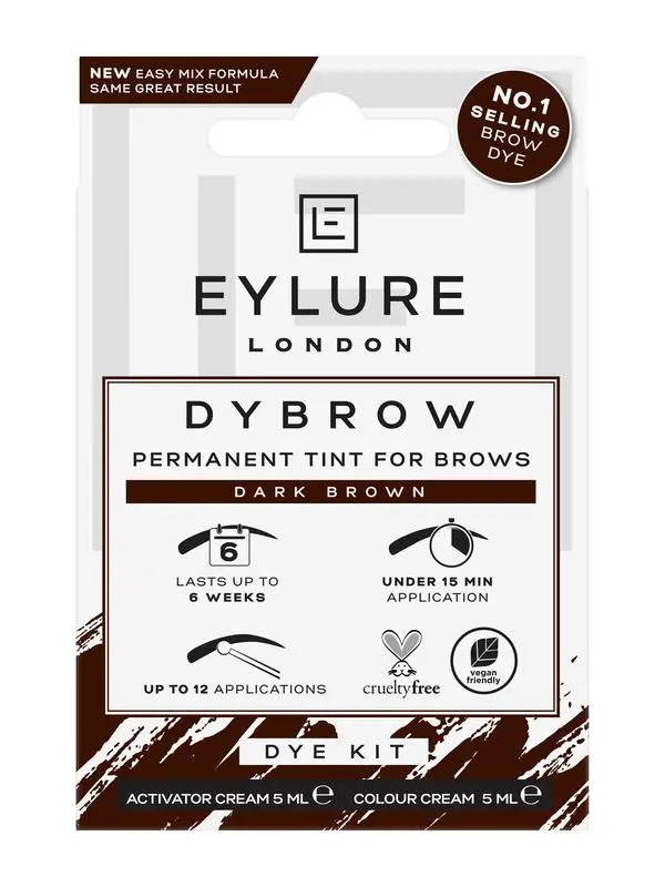 EYLURE DYBROW - BROW TINT - SALON RESULTS FOR UP TO 6 WEEKS Makeup Color Glossy Cosmetic Beauty Long Lasting Valentines Day At Home Salon Spa SelfCare