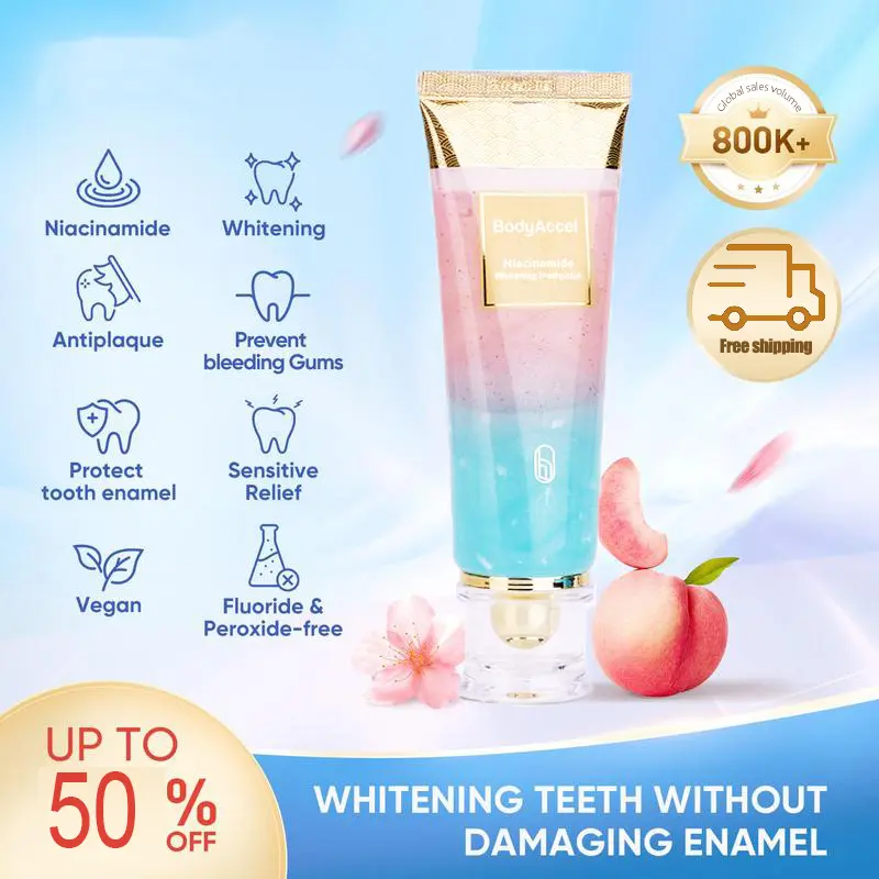 【Triple Whitening】Niacinamide Whitening Toothpaste