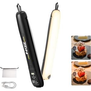 Portable Handheld Fill Light, Modern Rechargeable Photography Light Stick, Adjustable Selfie Light with Color Screen Display for Outdoor & Indoor, Stocking Fillers Gift, Selfie Accessories, Modern, LED Fill Light