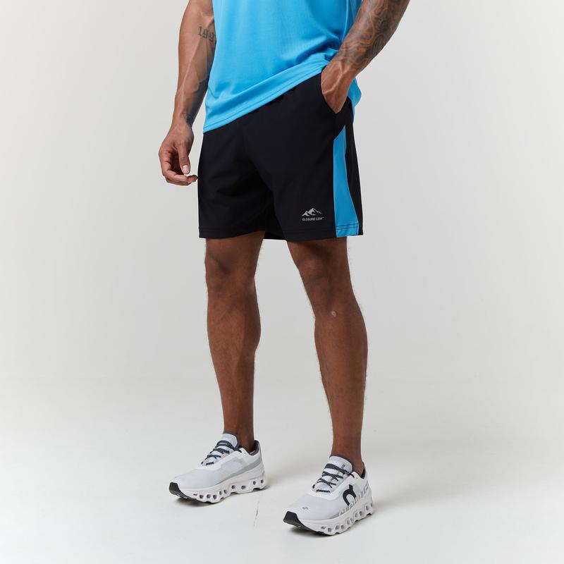 Cut & Sew Training Twinset | Neon Blue/Black 5