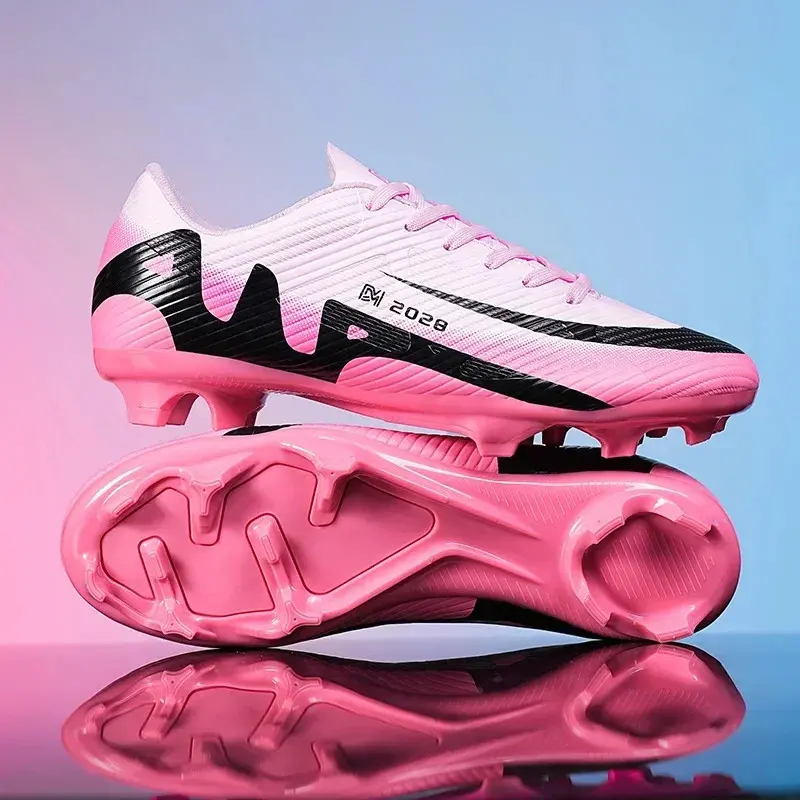 New Men Outdoor Soccer Shoes Long Spikes Football Boots Hot-selling High-quality Indoor Sneakers Outdoor Sports Shoes Match 6