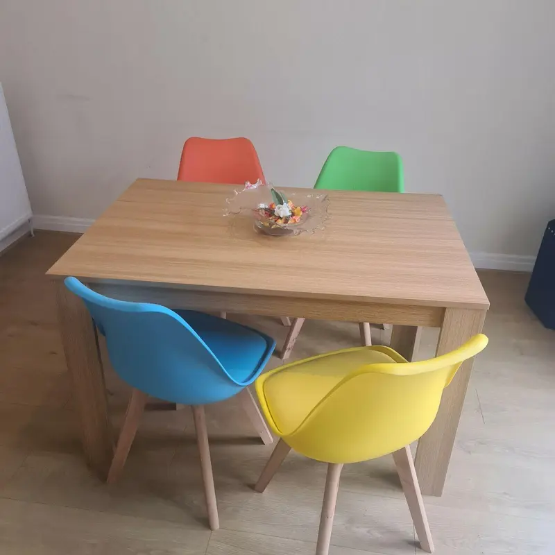 Dining Table Set with 4 Chairs Dining Room and Kitchen table set of 4 1