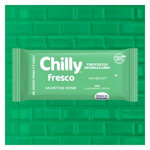 Chilly Fresco Intimate Wipes – Freshness with Menthol Gel -  Antibacterial Daily 12pcs