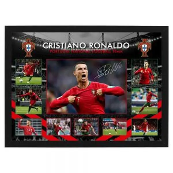 Soccer – CRISTIANO RONALDO Portugal Framed Large Photo Collage