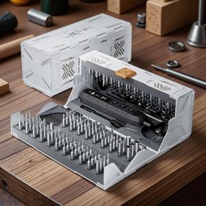 180-in-1 Electric Screwdriver Set, Multifunctional Furniture Installation Electronic Equipment Car Part Repair Tool, Adjustable Torque Screwdriver Set