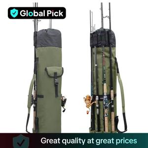 Multi-function Fishing Pole Bag, Portable Fishing Tool Organizing Bag, Outdoor Fishing Accessory