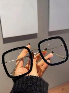 Simple Anti-blue Light Eyeglasses for Everyday Use, Basic Fashion Eyeglasses for Women & Men, Fashion Eyeglasses for Work & Daily Use