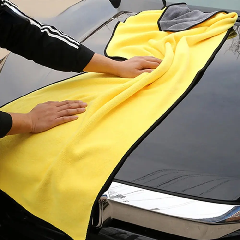 60*160cm Super Absorbent Microfiber Car Towel, Large Quick-Dry Car Cleaning Cloth for Detailing and Drying, Pack of 1