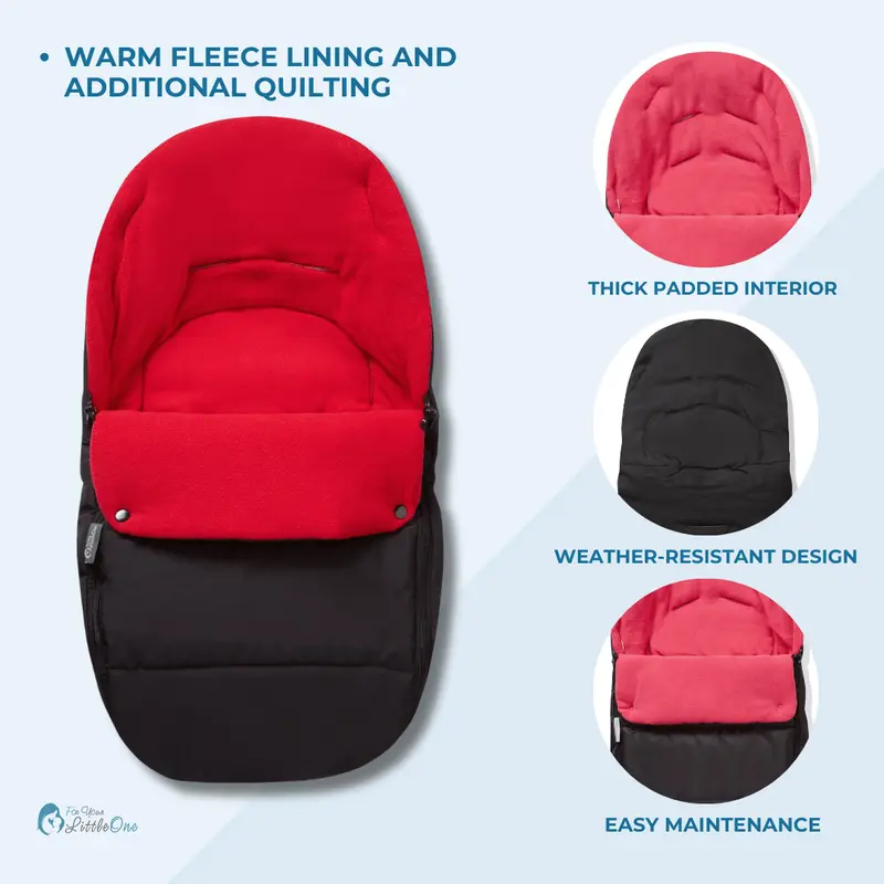 Premium Car Seat Footmuff / Cosy Toes Compatible with Kids Kargo 2