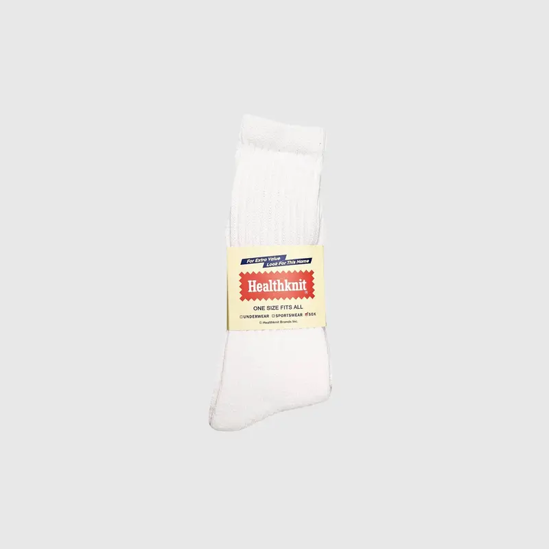 Healthknit Socks 3 Pack - White 1