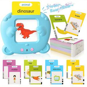 Words Card Reading Learning Machine, Children's Early Education Learning Machine, 1 Set Early Education Learning Machine, Preschool Educational Toy