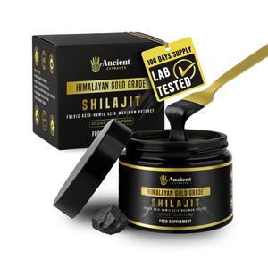 Pure Himalayan Shilajit Resin - Gold Standard - 50g - 100 Days Supply - Food Supplement - 80% Fulvic Acid