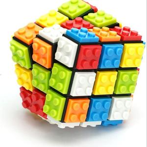 Building Blocks Cube, 3x3x3 Puzzle Cube, Detachable Professional Building Blocks Cube, Rubikscubes, Educational Toys, Gifts for Boys & Girls