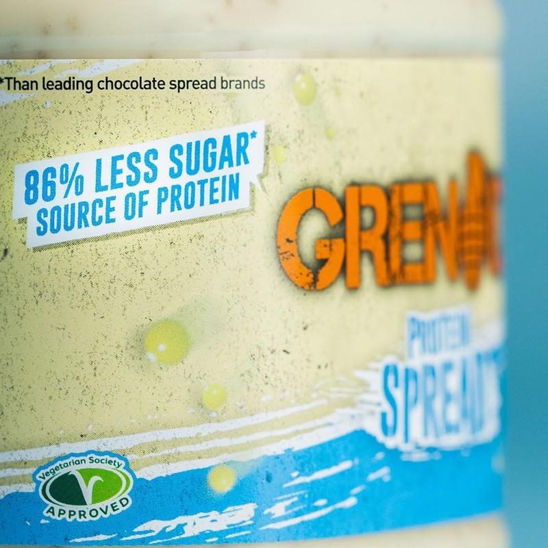Grenade White Chocolate Cookie Protein Spread | High Protein Snack for Fitness & Dessert Cravings 1