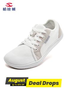 HOBIBEAR Unisex Wide Barefoot Shoes for Men Outdoor Trail Running, Workout Sneakers, Minimalist Mesh Walking Shoes