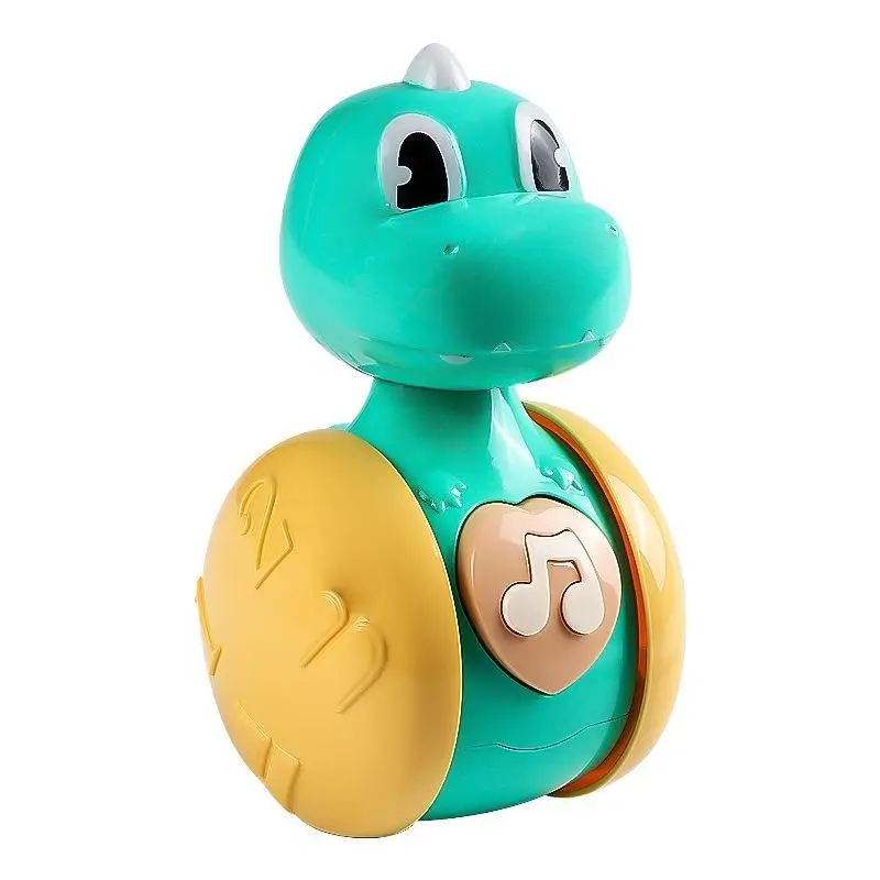 Deer tumbler children's educational early education toy baby soothing coax baby cartoon squeaking little dinosaur 4