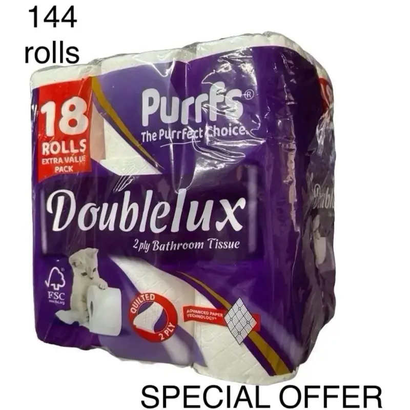 144 roles doubleux - Top quality rolls - super soft rolls   *BIG SALE*