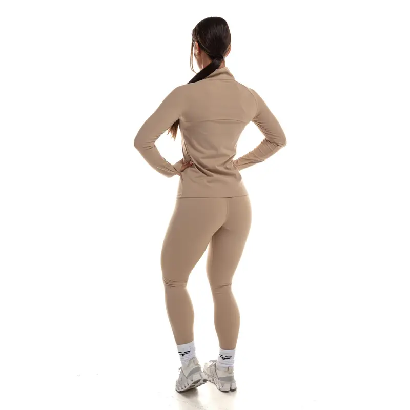 GymFreak Women's Vision Leggings - Sand 4