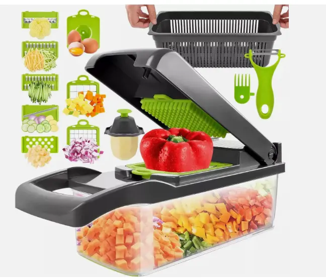 16-in-1 Vegetable Chopper Kitchen Mandoline Vegetable Cutter Slicer Fruit Dicer 5