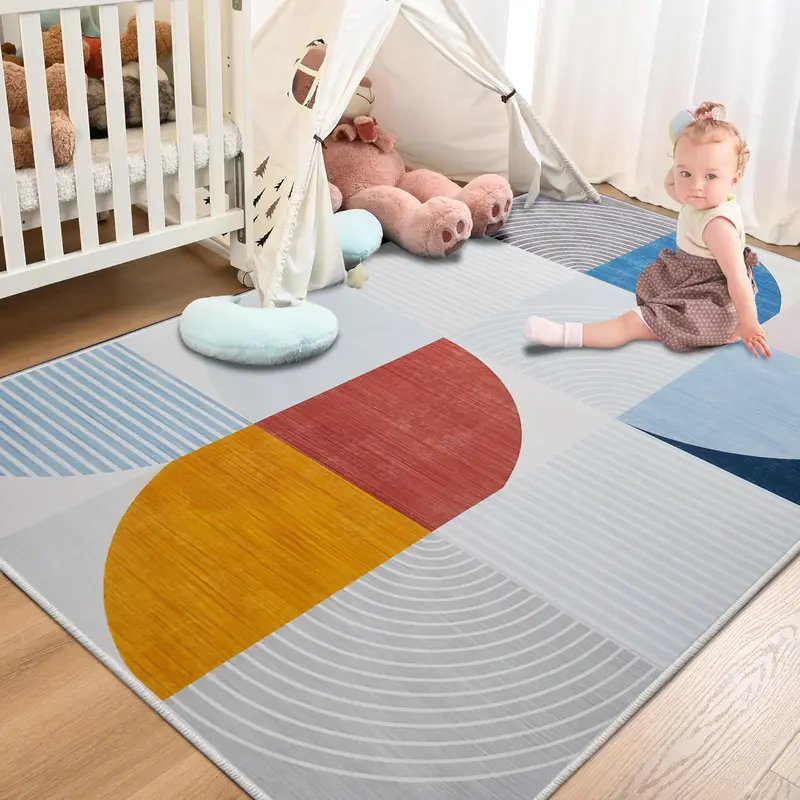 Imperial Rooms Trendy Printed Rug for Living Room & Bedroom – Soft, Stylish & Non-Slip Area Carpet | Aesthetic Home Decor UK 8