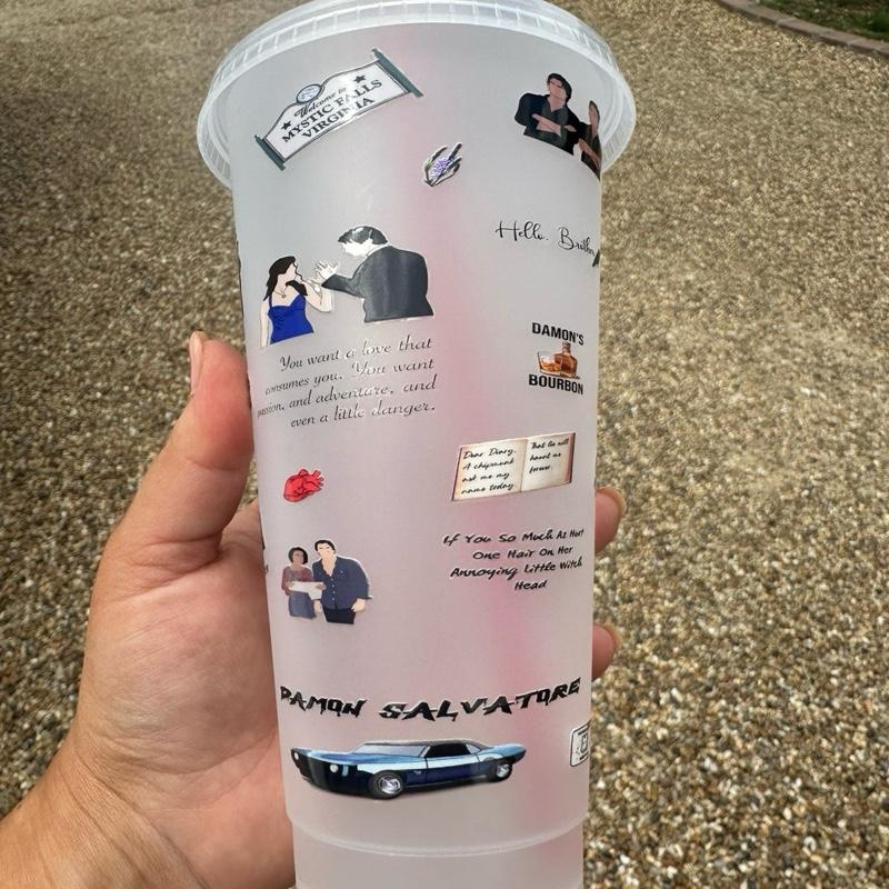 Damon vampire diaries cold cup 2