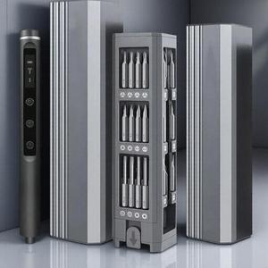 42-in-1 Electric Screwdriver Set, Smart Digital Display 5-speed Torque Adjustment Portable Tool Group, Suitable for Smart Phone Computer Camera Repair