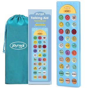 Joyreal AAC Communication Device for Autism, Autism Sensory Equipment for Speech Therapy & Stroke Rehab. Autism Aids with 6 Programmable Buttons & Adjustable Volume, Autism Toys for Kids and Adults