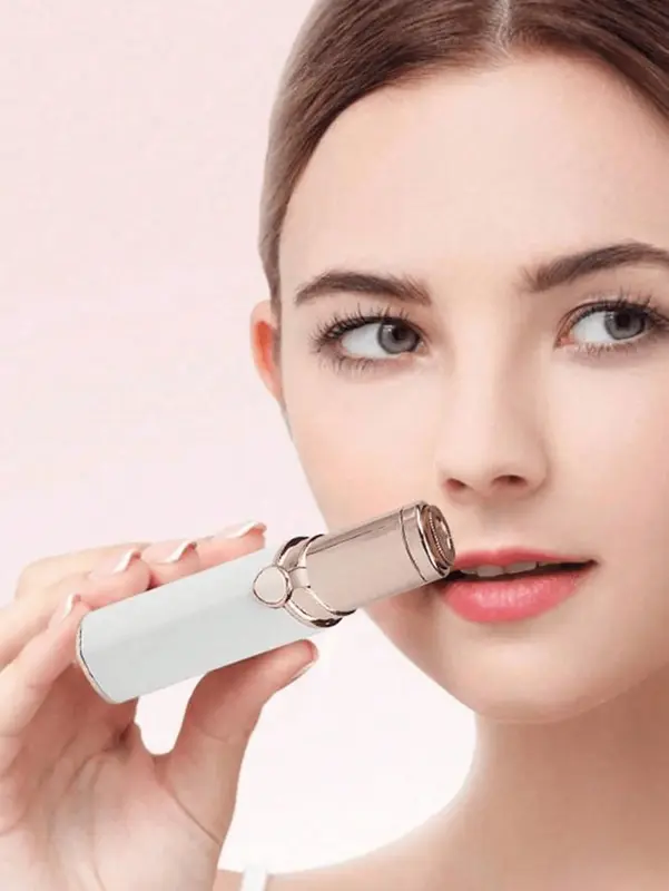 Women's Painless Facial Hair Remover - Instantly Removes Fuzz, Chin, Cheeks, Upper Lip Hair, Eyebrows - Smooth Comfort 0