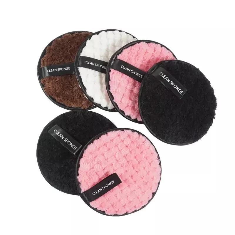 Reusable MakeUp Remover Cleansing Face Pads Facial Sponge Washable Microfiber x4 0