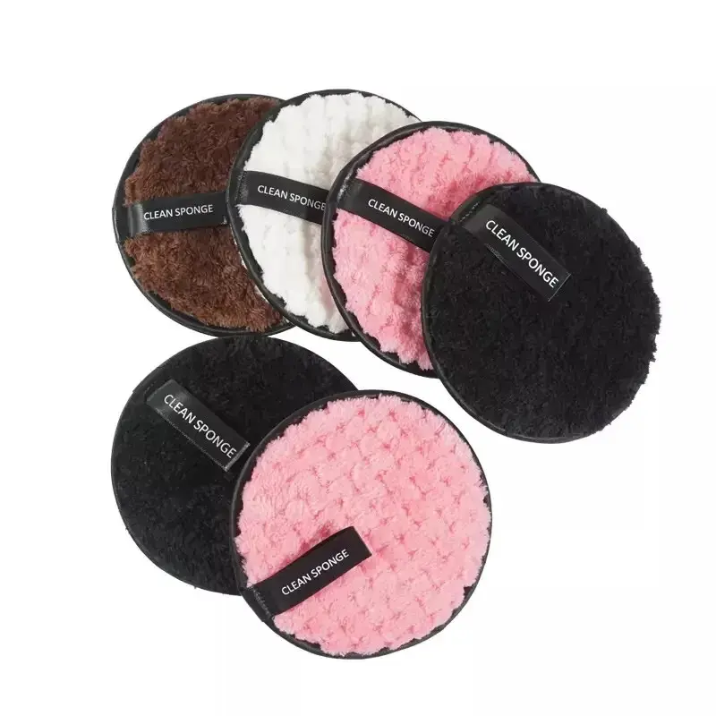 Reusable MakeUp Remover Cleansing Face Pads Facial Sponge Washable Microfiber x4 0