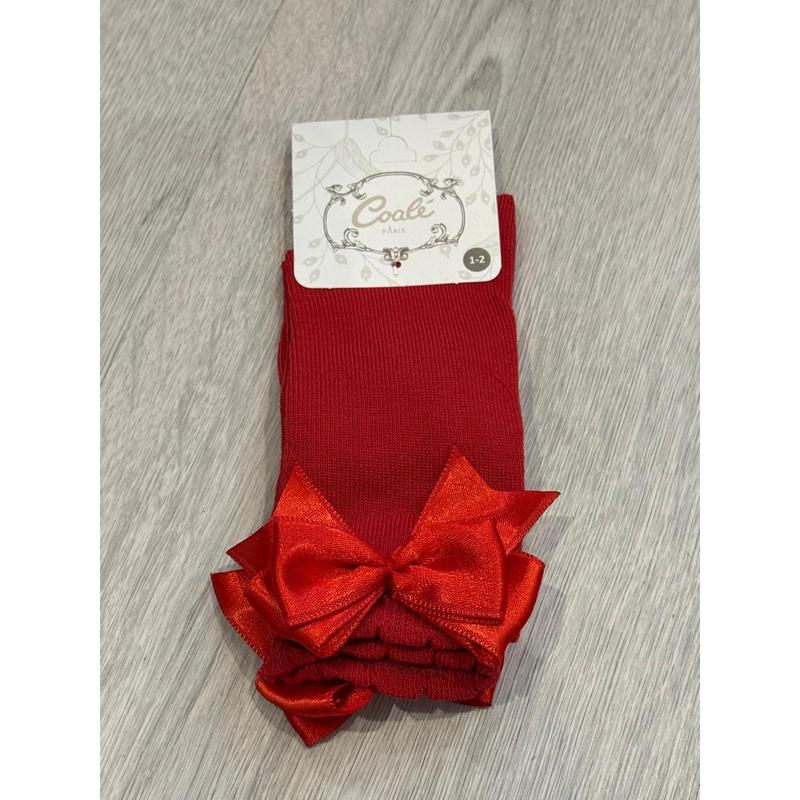Girls Knee High Bow Socks (Multiple Colours) childrens  clothes 5