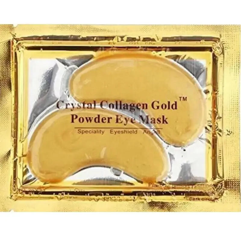 20 Pair Crystal Collagen 24k Gold Under Eye Gel Pad Face Mask Anti Aging Wrinkle 3
