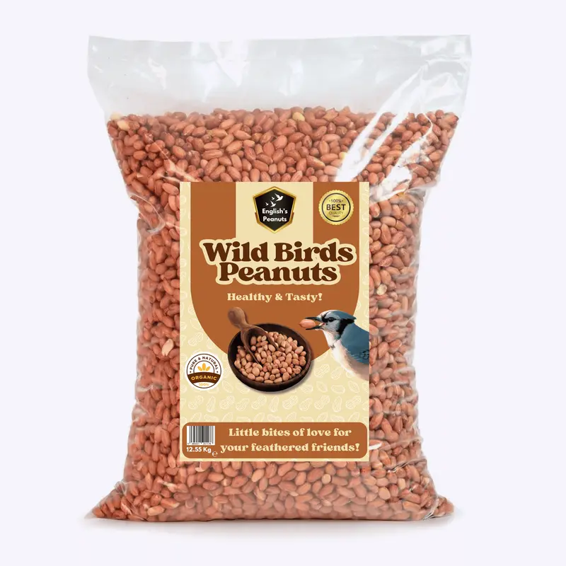 English's Peanuts Premium Wild Bird Peanuts 12.55kg – High-Protein & Energy-Rich Peanuts Wild Bird Food for Garden Feeders, Ideal Year-Round Feed 3