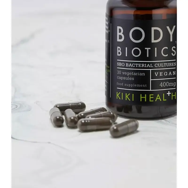 KIKI Health - Body Biotics 400mg, SBO Bacterial Cultures - Symbiotic Blend of 8 Highly Effective Friendly Bacteria - Dormant, Alive and Thriving, Naturally Dehydrated - 30 Capsules 3