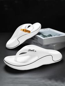 Unisex's Solid Color Orthotic Slides, Casual Comfortable Breathable Beach Sandals, Foot Care Slippers for Indoor & Outdoor Wear