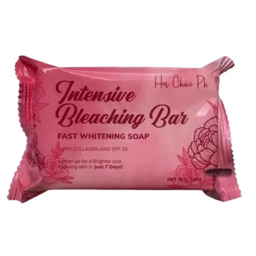 Her Choice PH Bleaching Bar Soap Body Care 135g Exfoliate whitening